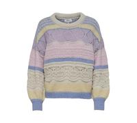 ONLY Onladina Life L/S Jersey Ex Knt Sudadera, Abedul/patrón: como Muestra, S para Mujer