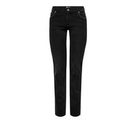 ONLY ONLALICIA REG Strt DNM DOT297 Noos, Negro Lavado, 27W x 30L