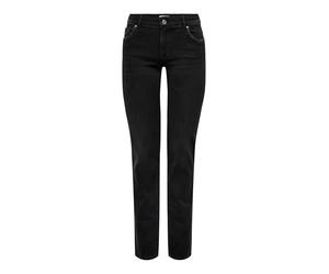 ONLY ONLALICIA REG Strt DNM DOT297 Noos - Pantalón Vaquero para Mujer, Color Negro Lavado, 30/32, Washed Black, 30W x 32L