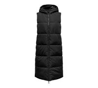 ONLY Onlalina Long Waistcoat Otw Noos, Chalecos Mujer, Schwarz, XS