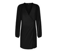 ONLY Onlalma Life Poly L/S Gina Dress Solid Vestido, Negro, XL para Mujer