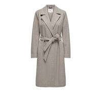 ONLY Onlalvilda Life Wrap Coat OTW Abrigo para mujer, Simply Taupe/Detail:Melange, M