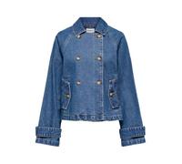 ONLY Onlapril Short Dnm Trench Akm Chaqueta vaquera Mujer (Pack de 1)