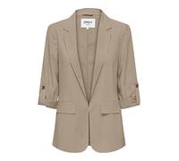 ONLY Onlaris Life 3/4 Loose Blazer CC Wvn, Gris Pardo, 40 Mujeres