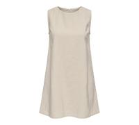 ONLY Onlaris Life SL Short Dress Wvn CC, Pumice Stone, M Mujer, Pumice Stone., M