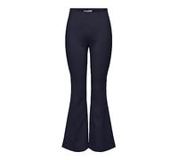 ONLY Onlastrid Life HW Flare Pin Pant CC TLR Pantalones de Tela, Cielo Nocturno, 36W / 32L para Mujer