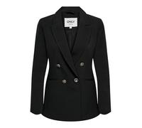 Only ONLASTRID Life L/S FIT Blazer TLR Noos, Blazer Mujer, Black,