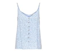 ONLY Onlastrid Singlet Wvn Noos Camiseta sin Mangas, Chambray Blue Lone Flower, 40 Mujer