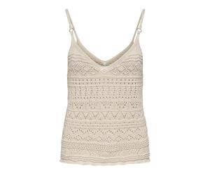 ONLY Onlavina Life Strap Top KNT para Mujer, Crudo, L