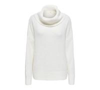 ONLY Onlazu LS Cuello Cowlneck Knt, Cloud Dancer, S para Mujer