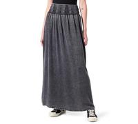 ONLY Onlbaha HW Long Smock DNM Skirt AKM Maxi Falda Mujer, Negro, S