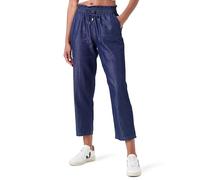ONLY Onlbea Life HW Elastic String Dnm Bj Jeans, Dark Azul Denim, S / 30L Mujeres
