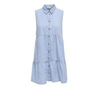 ONLY Onlbea Siesta SL DNM Dress Bj, Mezclilla De Color Azul Claro, XL