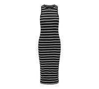 Vestido only onlbelfast stripe s/l mididress jrs noos black L