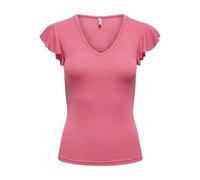 ONLY Onlbelia Cap Sleeve Top Jrs Noos, Camellia Rose, M Mujeres