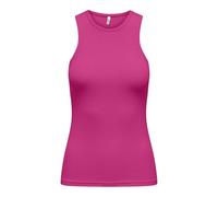 ONLY Onlbelia S/L Tank Top JRS, Fucsia Fedora, M