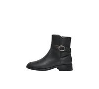 ONLY, Onlbenni-2 Buckle Boot Mujer, Negro, 41 EU