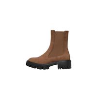 ONLY Onlbetty-1 Noos-Botas de Nubuck, Cortas al Tobillo Mujer, coñac, 36 EU