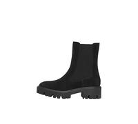 ONLY Onlbetty-10 Suede Leather Boot, Onlbetty-10-Botas de Gamuza Mujer, Negro, 36 EU