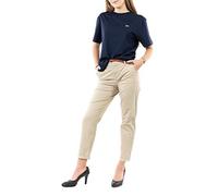 ONLY ONLBIANA Pantalones Chinos para Mujer, Corte Normal, Pantalones Chinos, Verde Claro, 34W / 32L