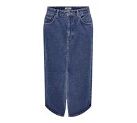 Only ONLBIANCA Falda Vaquera para Mujer, Medio De Mezclilla Azul, XS