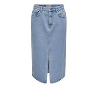 Only ONLBIANCA Falda Vaquera para Mujer, Mezclilla De Color Azul Claro, XS