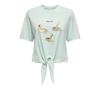 ONLY Onlbine Life S/S Ladies Top Box JRS, Starlight Blue, S