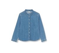 ONLY Onlblair LS Fitted Dnm Camiseta CRO Camisa Vaquera, Medio De Mezclilla Azul, XXL para Mujer
