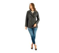 ONLY Onlblake Life Peacoat CC Otw, Gris Oscuro, XL Mujeres