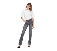 Only Onlblush Life Mid Flared Tai0918 Noos, Vaqueros Mujer, Gris (Lighy Grey Denim), M