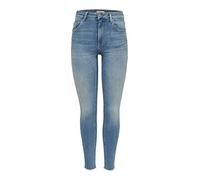 ONLY Onlblush Life Mid SK AK Raw Rea1467 Noos Jeans, Mujer, Azul (Light Blue Denim), M/34L