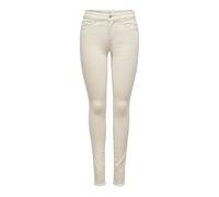 ONLY ONLBLUSH LIFE MID SK AK RW DOT019 NOOS, Jeans Mujer, Beige (Ecru), XL/34