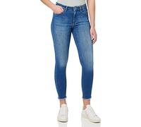 ONLY ONLBLUSH Life Mid SK ANK Raw REA403 Noos Jeans, Medio De Mezclilla Azul, S para Mujer