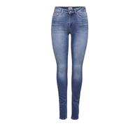 ONLY Onlblush Life Mid Skinny Rea12187 Noos, Jeans Mujer, Azul (Medio De Mezclilla Azul), Large/36