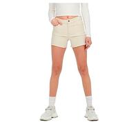 Only ONLBlush Mid SK - Pantalones Cortos de Mezclilla para Mujer, Crudo, XS