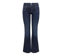 Only Onlblush Mid Waist Flared Cut DET DNM - Mujer, Dark Azul Denim, XS / 32L