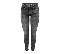 ONLY ONLBLUSH Vaqueros Ajustados para Mujer, Cintura Media, Ajustados, Dark Grey Denim, XL / 34L