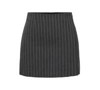 ONLY Onlbrie HW Pinst-Pantalón Corto de esquí Falda, Gris Oscuro/Rayas: Blanco, 38 para Mujer