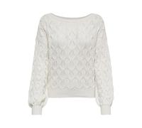 ONLY Onlbrynn Life Structure L/S Pul KNT Noos Jersey para Mujer, Cloud Dancer, XS