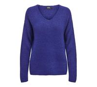ONLY Onlcamilla Knt Noos-Jersey con Cuello en V Suéter, Bluing/Detail:Melange, S para Mujer