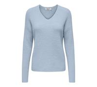 ONLY Onlcamilla KNT Noos - Jersey de Cuello en V L/S, Color Azul., S