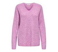 Only Onlcamilla KNT Noos - Jersey de Cuello en V L/S, Malva Orquídea, S
