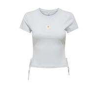 ONLY Onlcarla Life S/S Detail Top Box JRS, Azul Balada, XL