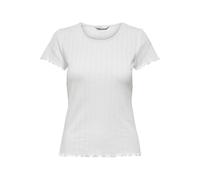 Only Onlcarlotta S/S Top Jrs Noos Camiseta, Blanco, M para Mujer