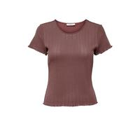 Only Onlcarlotta S/S Top Jrs Noos Camiseta, Marrón, XL para Mujer
