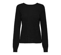 ONLY Onlcarol L/S Glitter Bow Top Box JRS, Negro, XL