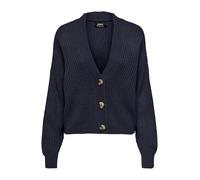 Only Onlcarol Nice L/S Cardigan KNT Noos Chaqueta de Punto para Mujer, Azul Oscuro, XL