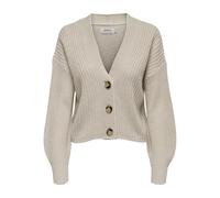 ONLY Onlcarol Nice L/S Cardigan Knt Noos Suéter, Piedra Pumice, M para Mujer