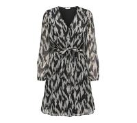 ONLY Onlcera WVN Noos - Vestido Corto 3/4, Negro/AOP: 581 Black Scarlett, S