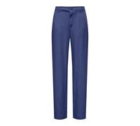 ONLY Onlcharis Life MW Straight Pants Wvn CC, Dark Azul Denim, S Mujeres